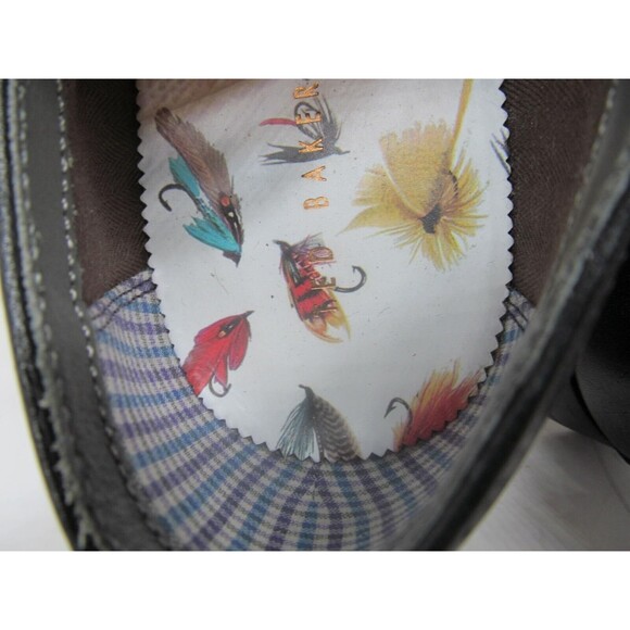 Ted Baker Haked 4 Mens Black Leather Lace Up Derbys Size US 8 EUR 41 - Picture 3 of 16